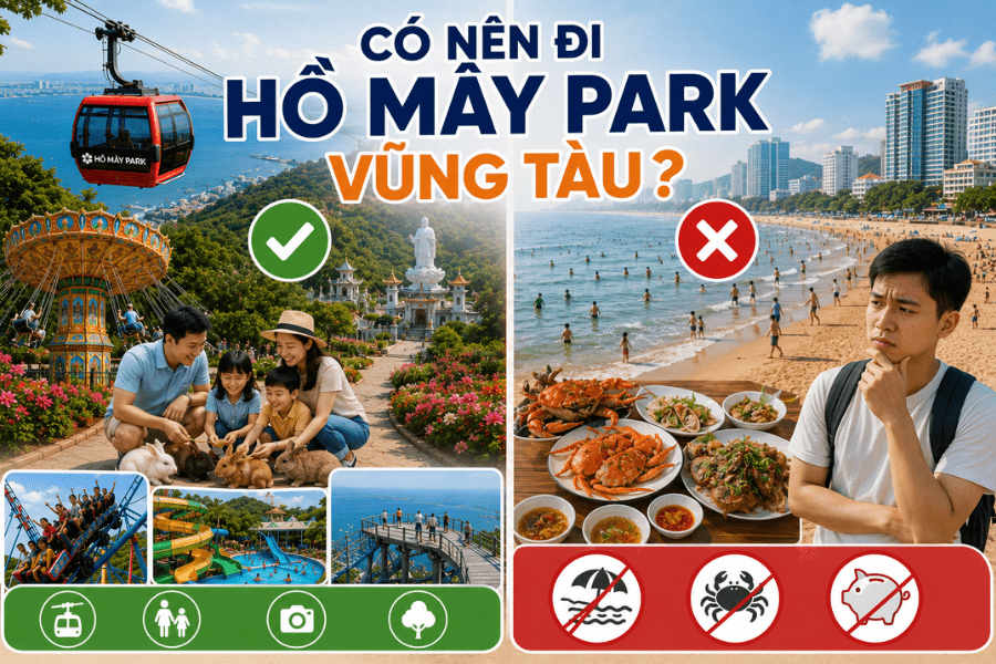 Có nên đi Hồ Mây Park Vũng Tàu